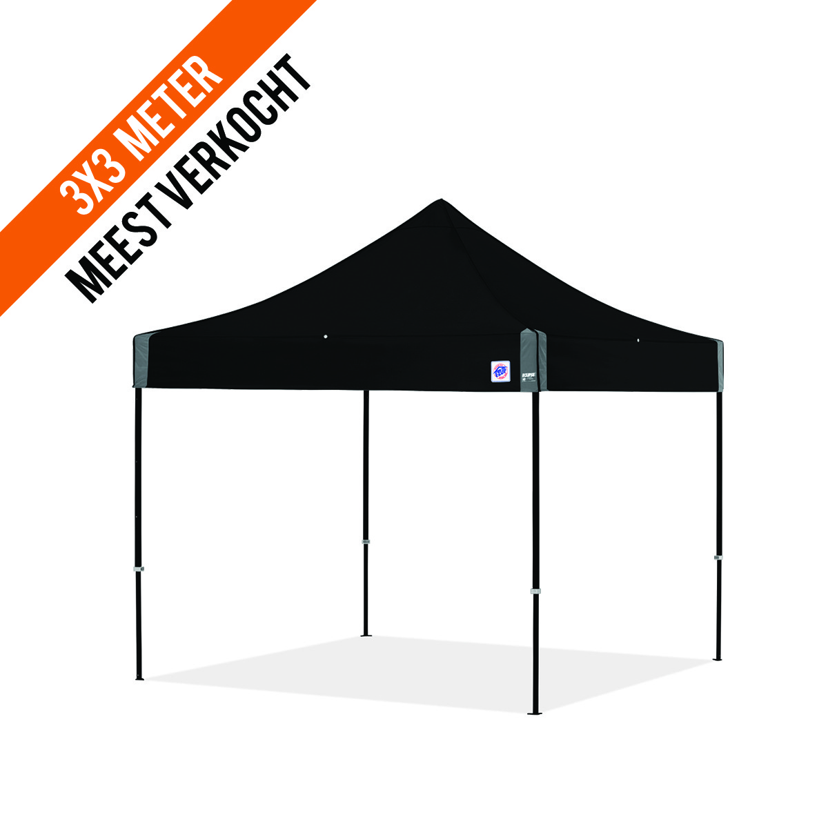 lade effectief musicus Partytent Eclipse 3 x 3 meter standaard kleuren - Partytentbedrukken.nl