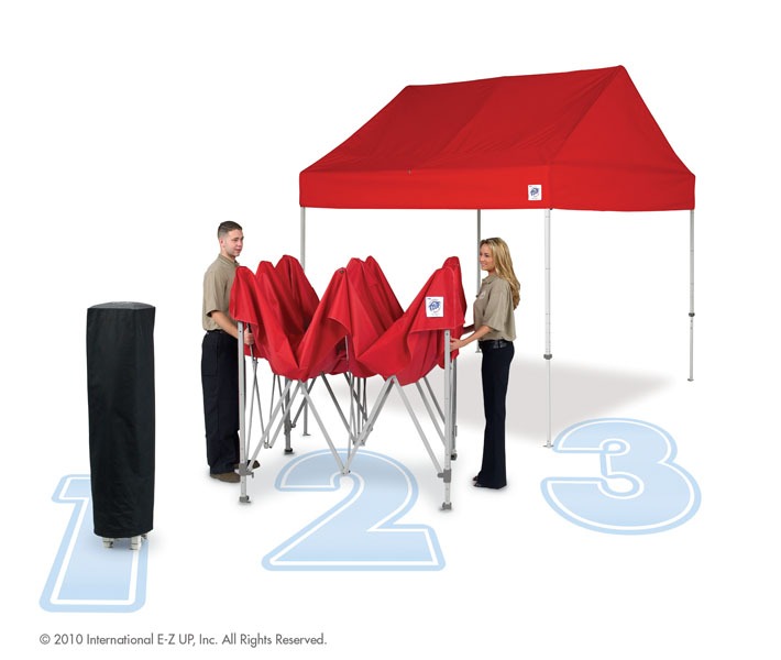 Partytent Hut - Standaard kleuren - Afbeelding 2