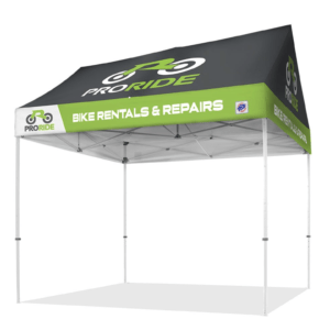 Partytent Hut full color bedrukt
