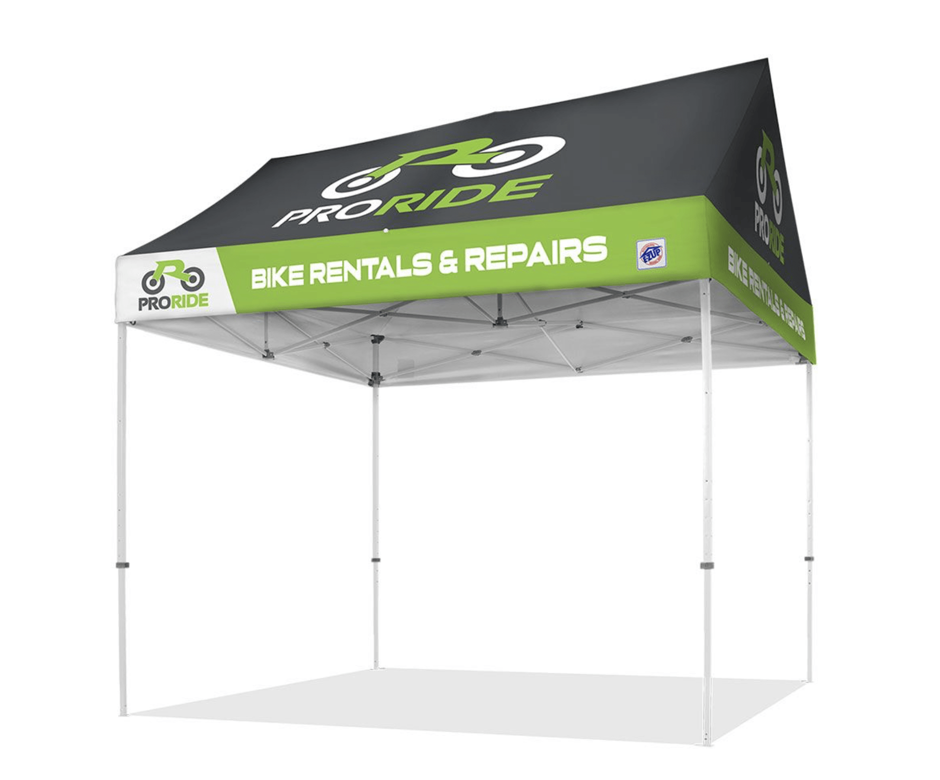 Partytent Hut full color bedrukt