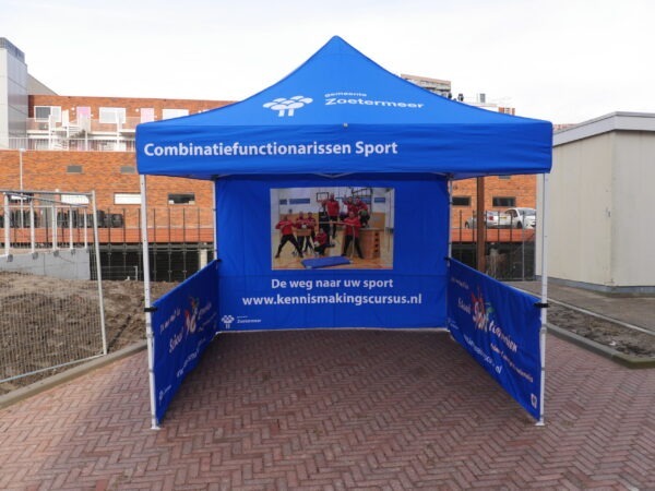 Partytent Eclipse 3 x 3 meter full-color bedrukt - Afbeelding 3