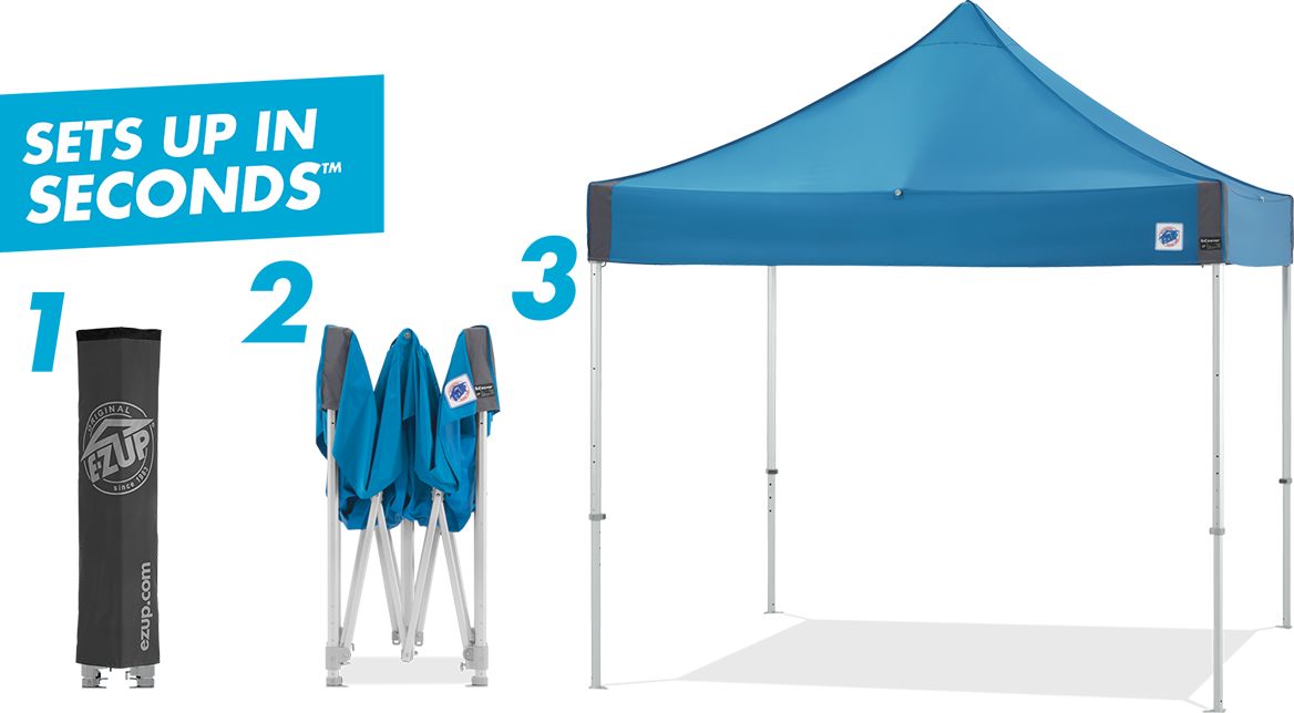 Partytent Endeavor 3 x 3 meter - standaard kleuren - Afbeelding 2