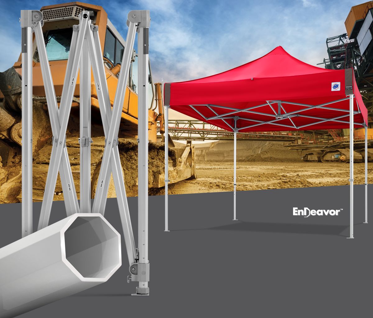 Partytent Endeavor 3 x 3 meter - standaard kleuren - Afbeelding 5