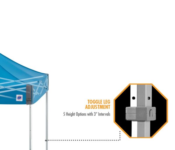 Partytent Endeavor 3 x 3 meter - standaard kleuren - Afbeelding 6