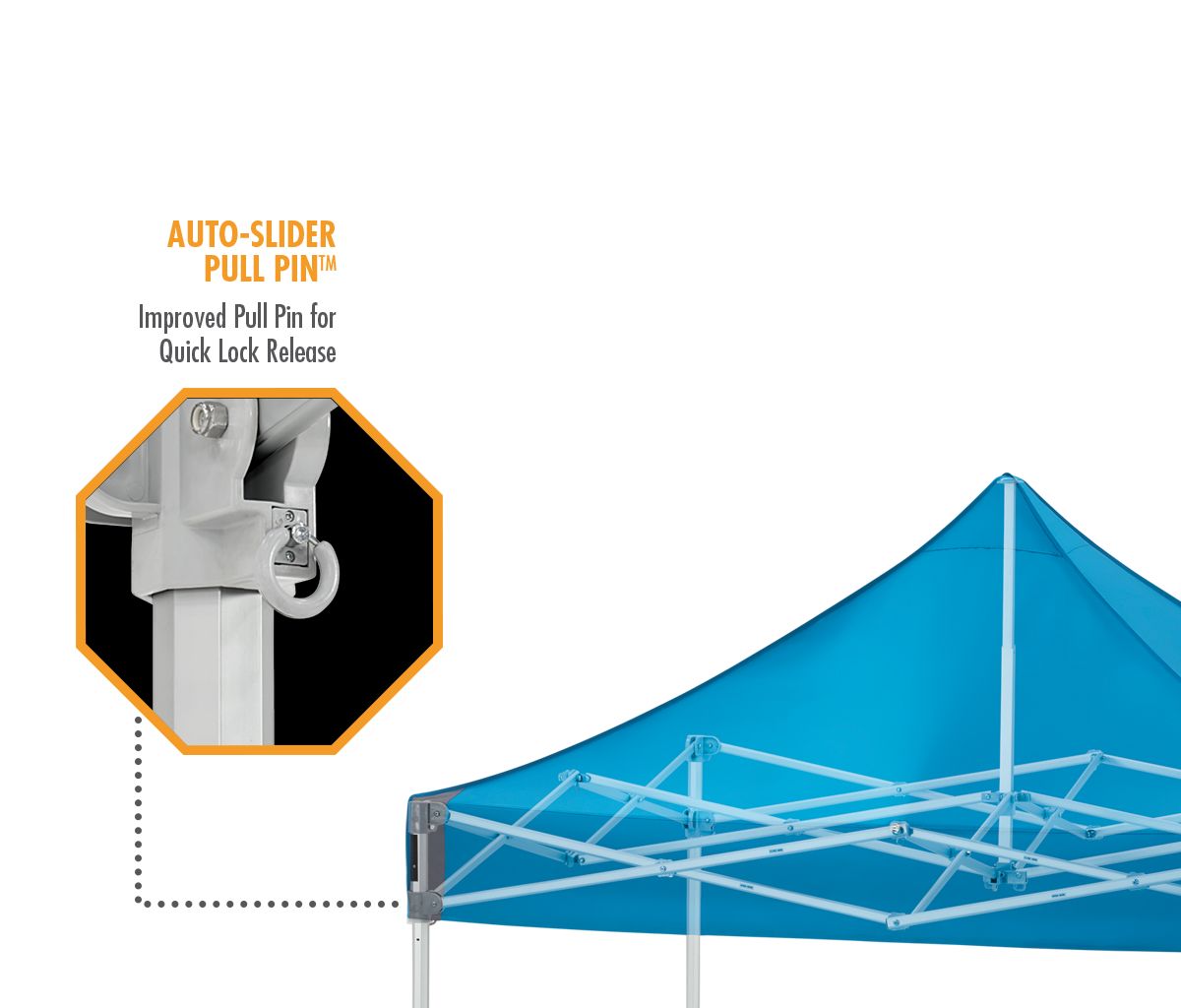 Partytent Endeavor 3 x 3 meter - standaard kleuren - Afbeelding 10